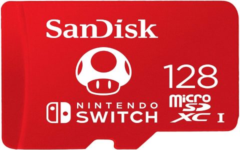 SanDisk Scheda MicroSD per Nintendo Switch: 128GB a soli 22€ su Amazon