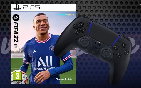 FIFA 22 con controller DualSense a prezzo PAZZO (-33%)