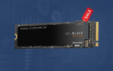 WD Black: SSD NVMe da 500GB in Forte Sconto (-31%)