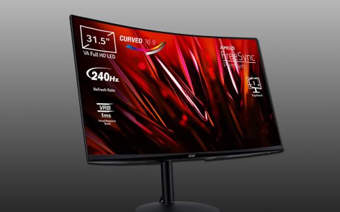 Acer, il monitor curvo Full HD al minimo storico: soltanto 299,90€