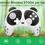 Nintendo Switch, l'adorabile Pro Controller a forma di panda è un vero affare