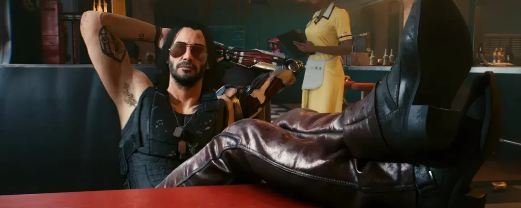 Keanu Reeves in Cyberpunk 2077