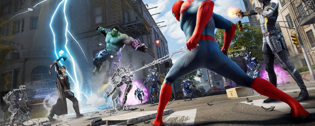 Spider-Man in Marvel's Avengers per PlayStation