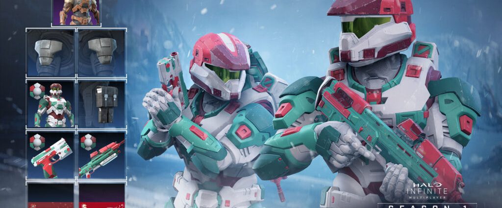 Le ricompense dell'evento natalizio di Halo Infinite