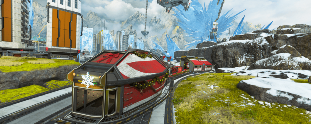 Immagine promozionale della modalità Winter Express di Apex Legends