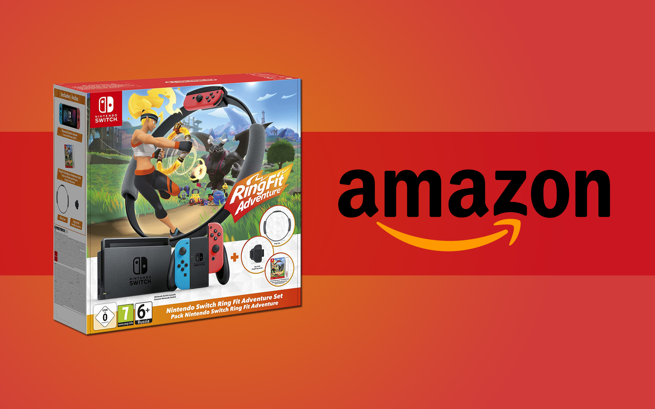 Nintendo Switch + Ring Fit Adventure: il bundle è in super offerta