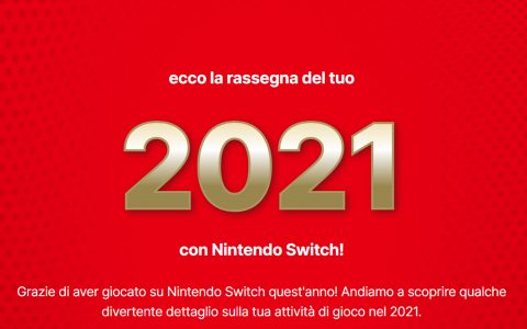 Quante ore hai passato con Nintendo Switch? Scoprilo nella speciale rassegna 2021