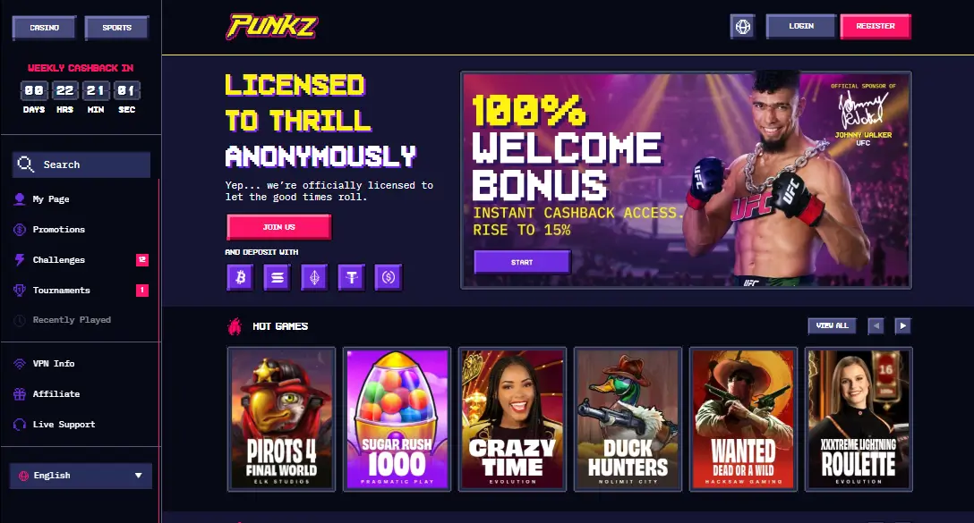 CasinoPunkz Casino