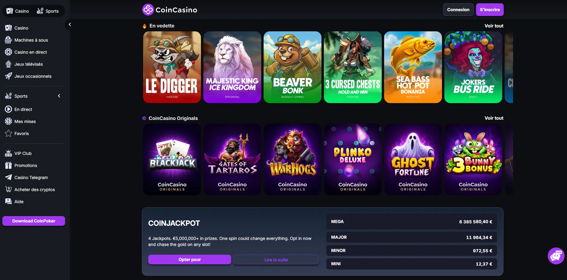 CoinCasino Casino
