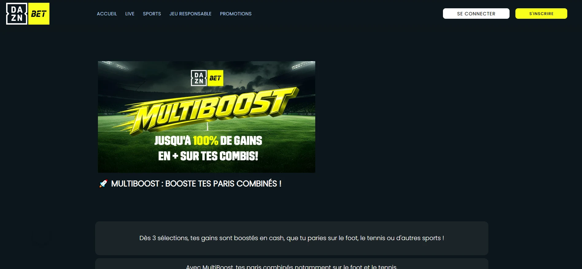 DAZN Bet Casino