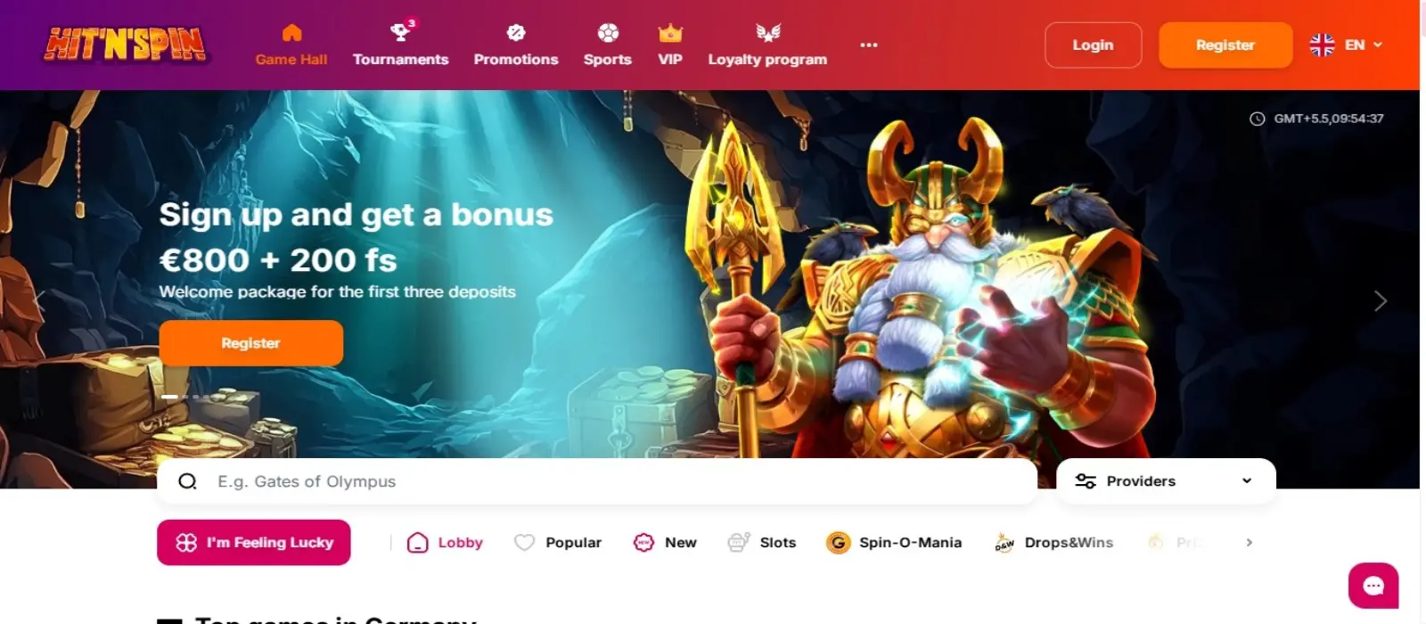 Hit'n'spin Casino
