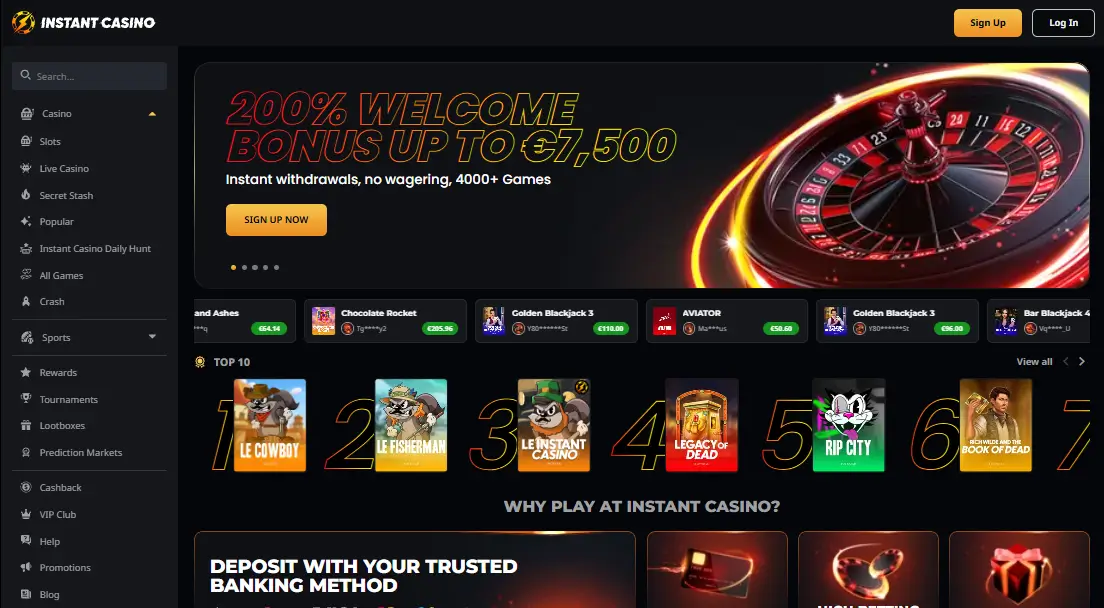 Instant Casino