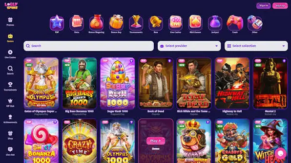 Lolly Spins Casino