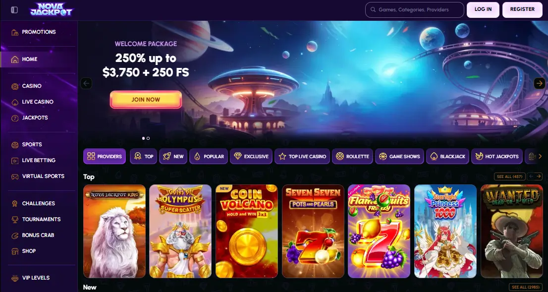 Novajackpot Casino